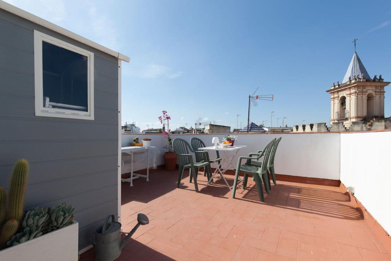 Espectacular Apartamento Con Terraza Privada Parking セビリア エクステリア 写真