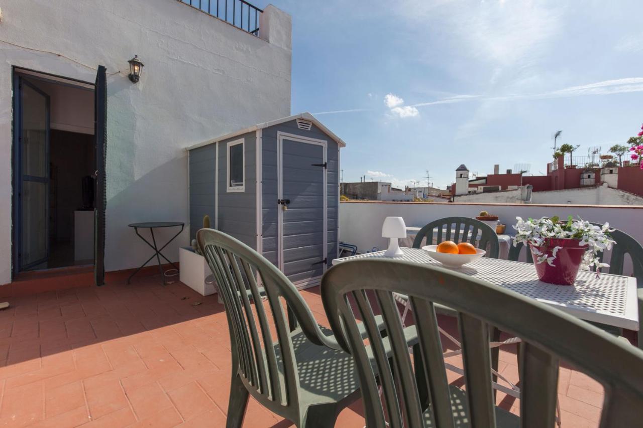 Espectacular Apartamento Con Terraza Privada Parking セビリア エクステリア 写真