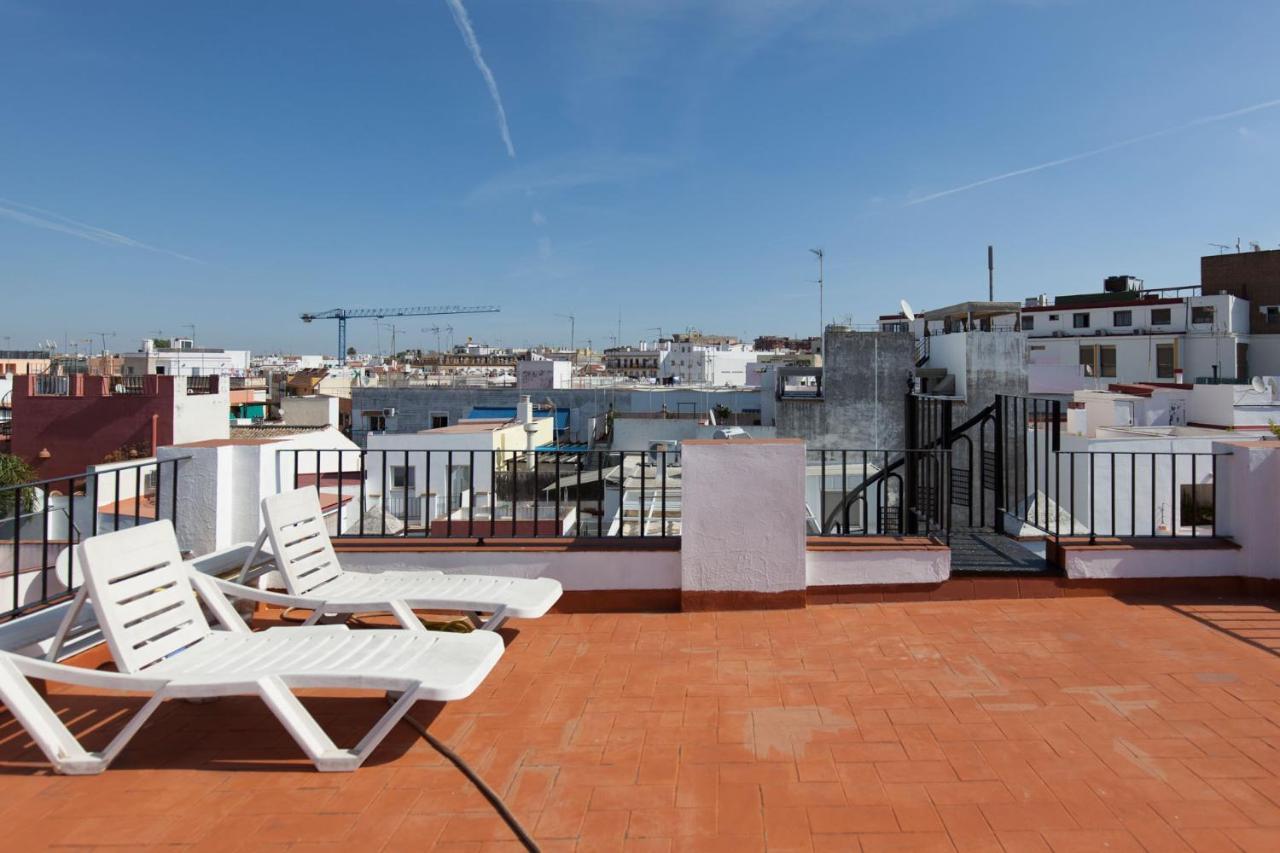 Espectacular Apartamento Con Terraza Privada Parking セビリア エクステリア 写真