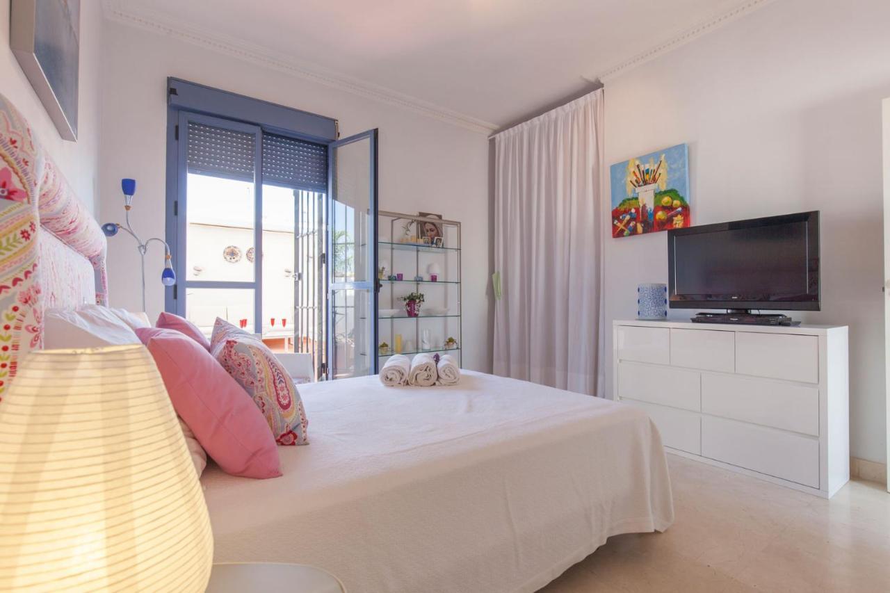 Espectacular Apartamento Con Terraza Privada Parking セビリア エクステリア 写真