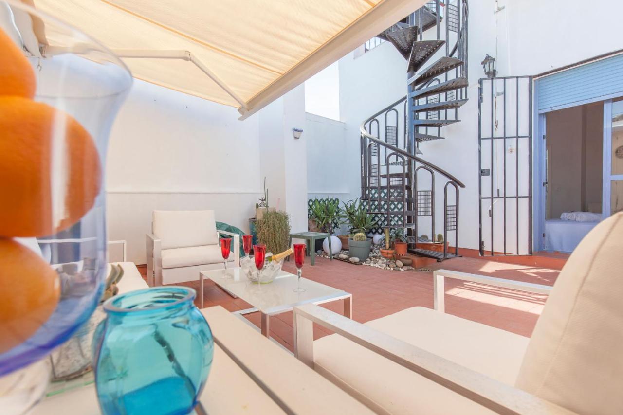 Espectacular Apartamento Con Terraza Privada Parking セビリア エクステリア 写真