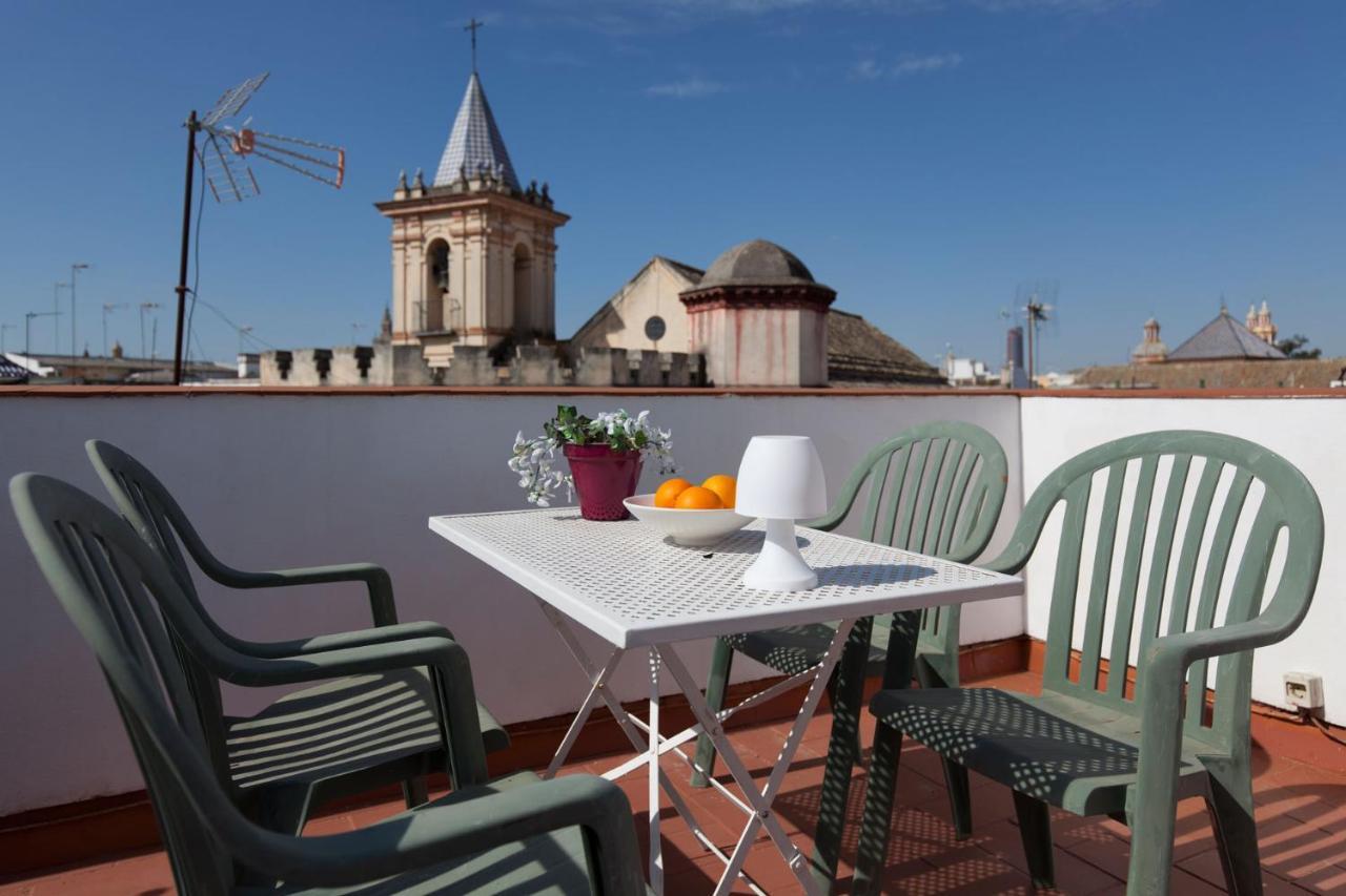 Espectacular Apartamento Con Terraza Privada Parking セビリア エクステリア 写真
